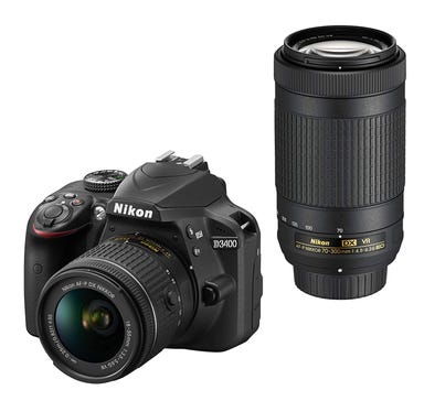 NIKON D3400 ダブルズームキット 一眼レフ
