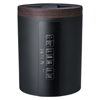 THREEUP（スリーアップ）多機能スチーム加湿器 スチームポット ST-T2270 （木造10畳/プレハブ17畳） ブラック
