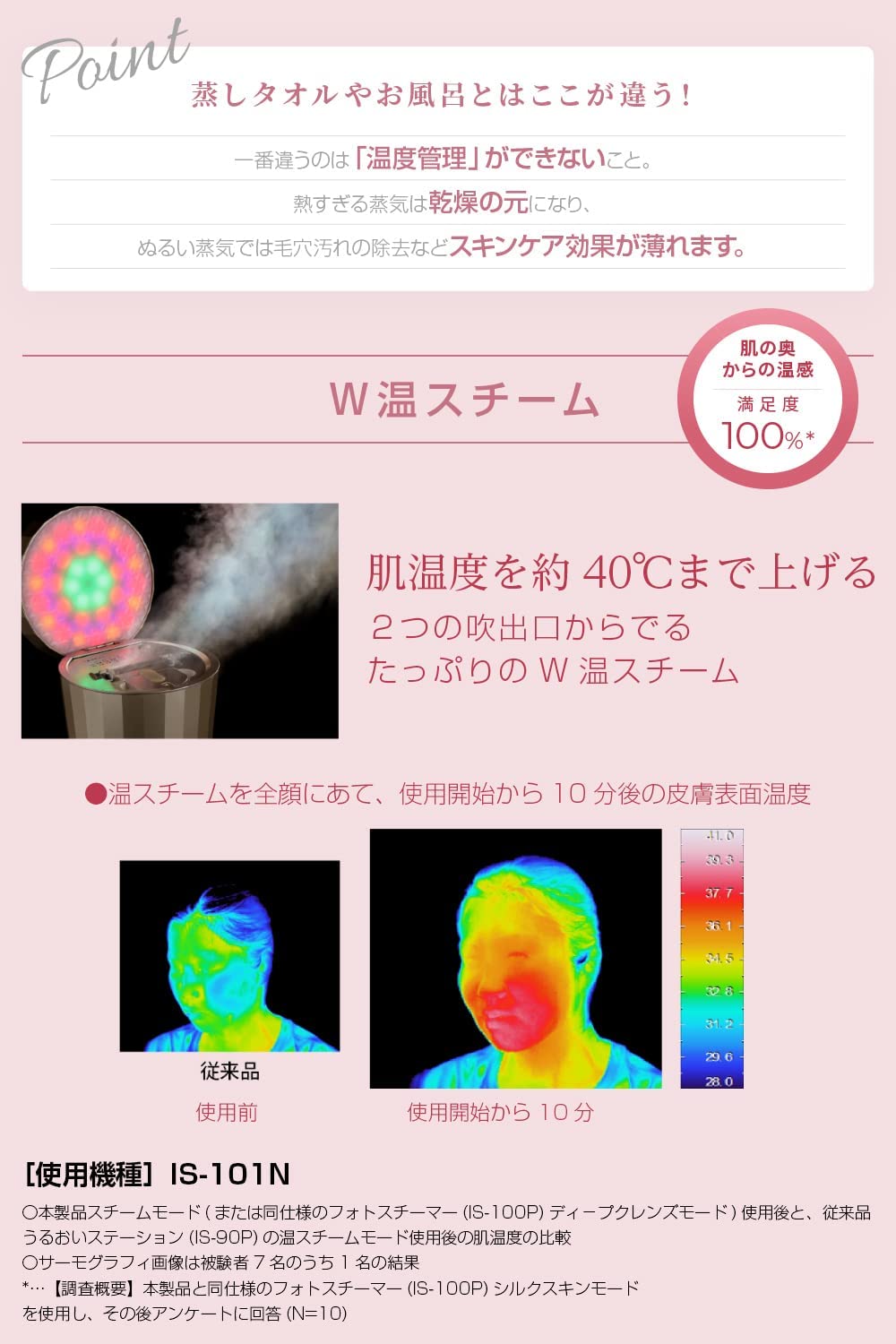 [レンタル] ヤーマン 美顔器スチーマー フォトケア - 3