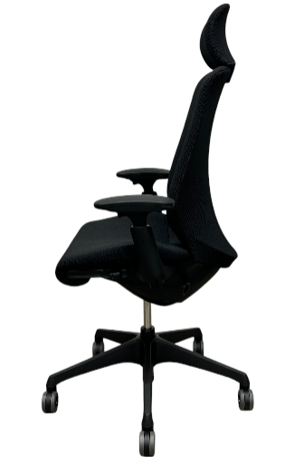 [レンタル] オカムラ Spher（スフィア）シリーズ エクストラハイバック 可動肘 リネット張地 ホローウレタンキャスター CT4EFA FRU1 オフィスチェア - 3