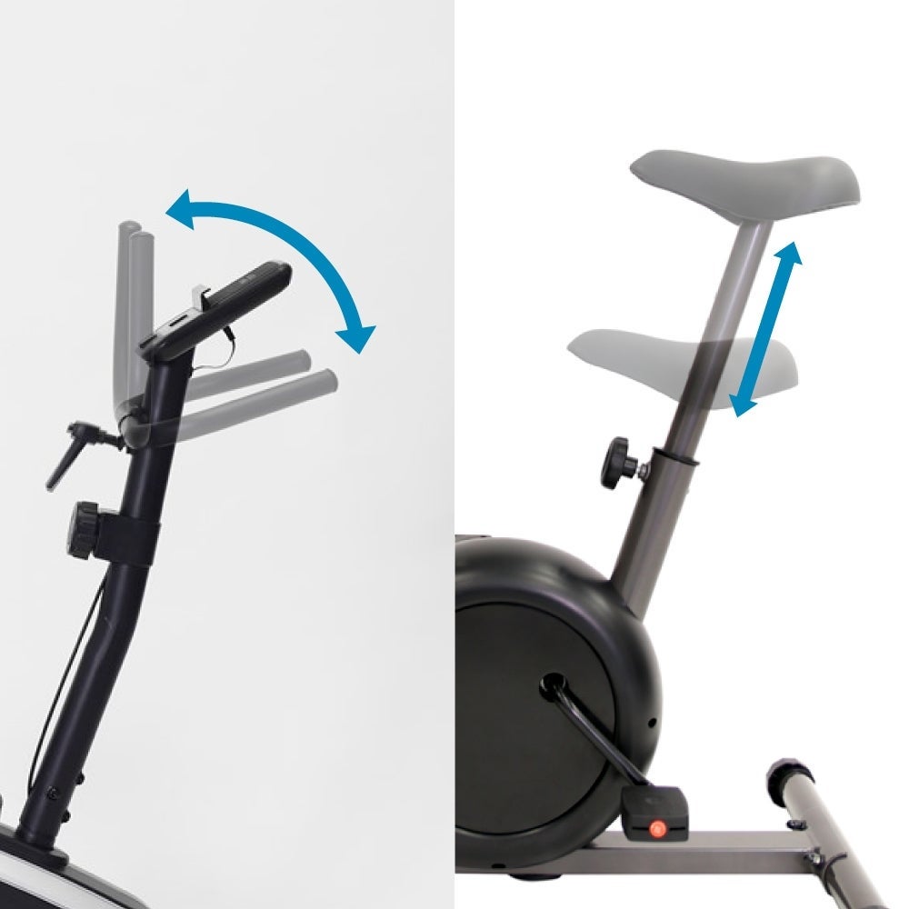 [レンタル] アルインコ AFB4024 エアロマグネティックバイク4024 フィットネスバイク - 4