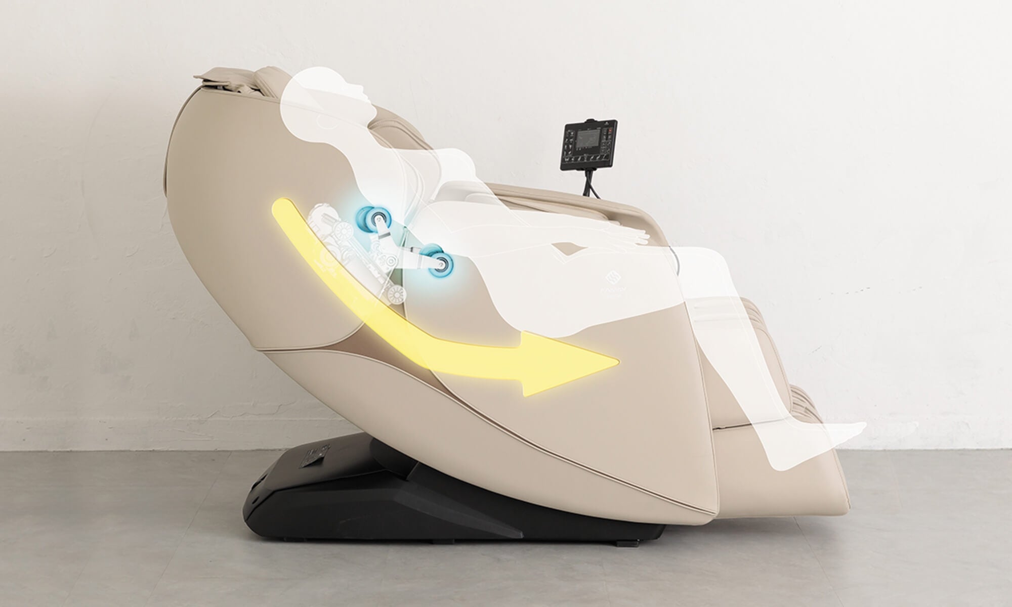 [レンタル] ファミリーイナダ メディカルチェア アイフィット i-Fit FIP-6208J マッサージチェア - 4