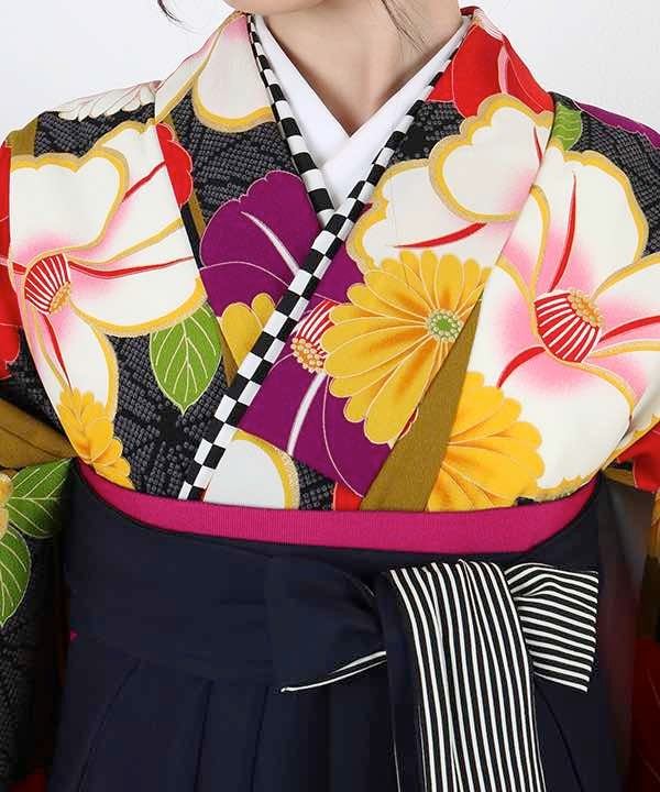 [レンタル] 【対応身長 165cm～173cm】卒業式 袴 レンタル フルセット 女性 袴セット-1516の宅配レンタル - 12