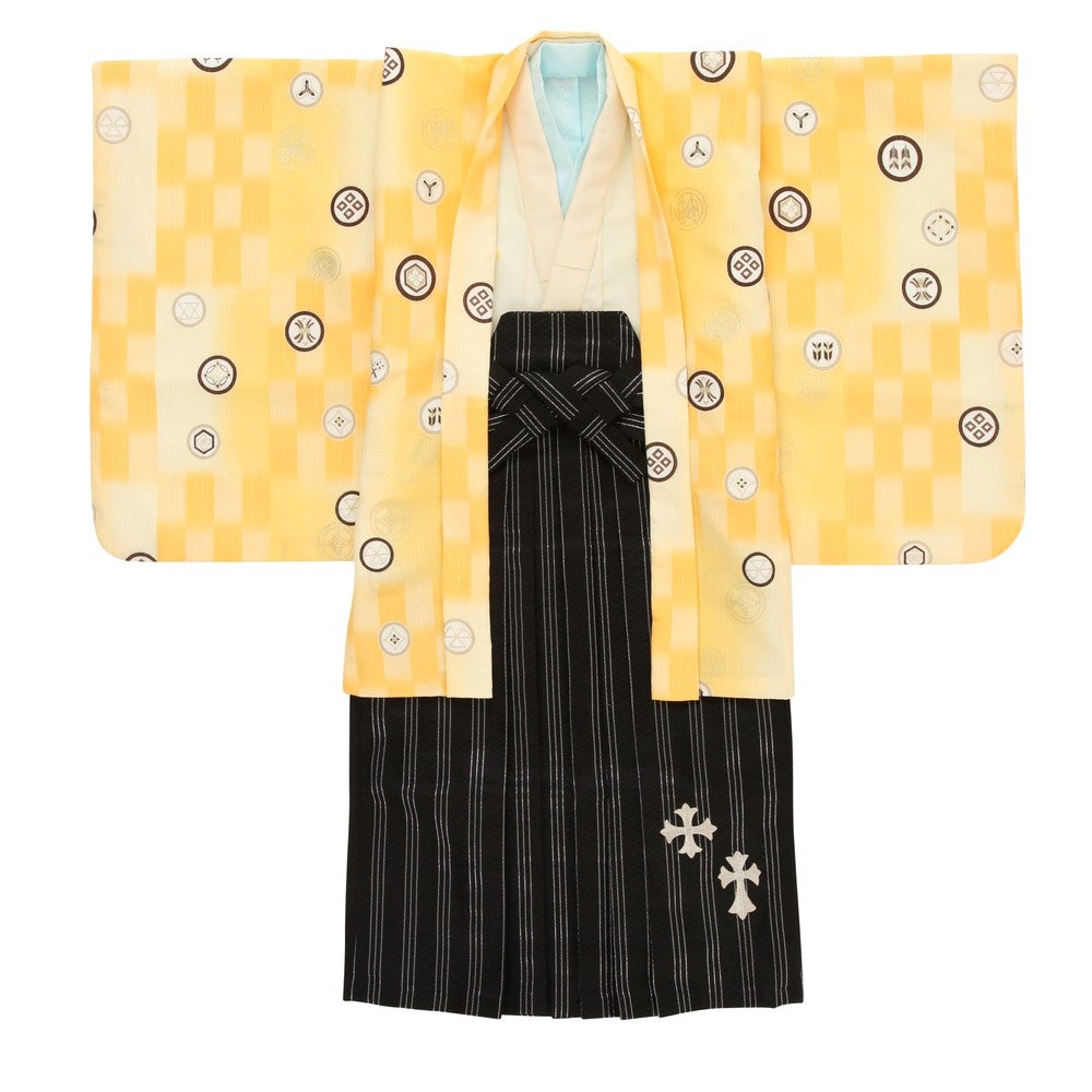 [レンタル] 七五三/節句 袴セット 5歳 男の子 鮮やか 洗練の宅配レンタル - 4