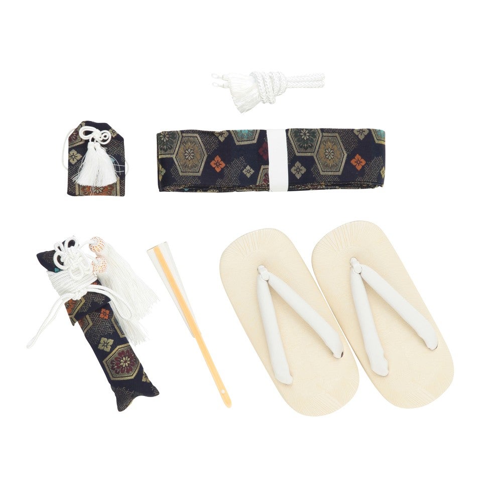 [レンタル] 七五三/節句 袴セット 5歳 男の子 大松 紋章柄の宅配レンタル - 3