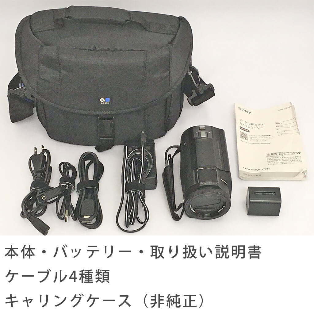 [レンタル] ソニー 4Kビデオカメラ FDR-AX30 - 2