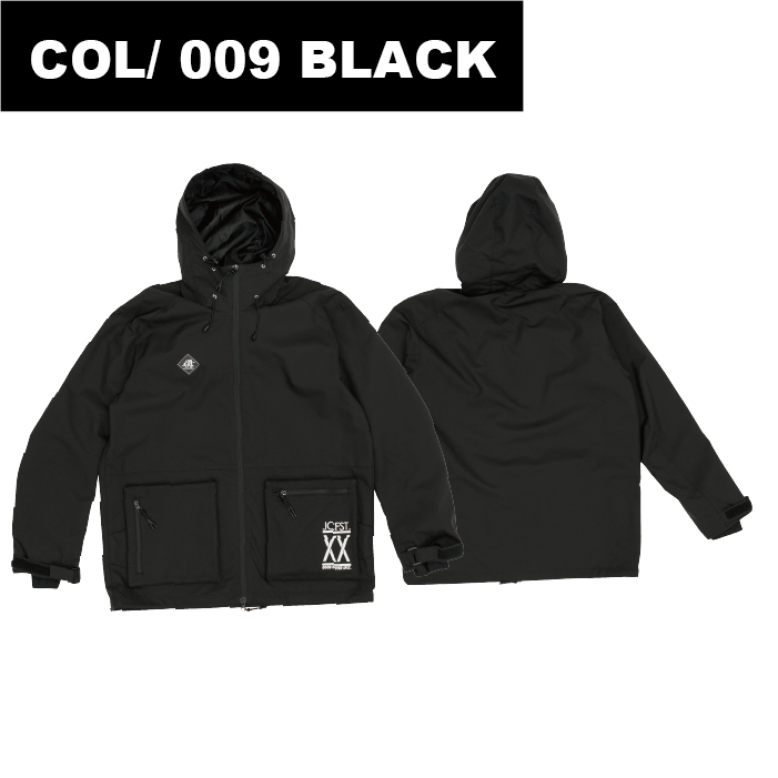 [レンタル] 【XLサイズ】オンヨネ(ONYONE) 男女兼用 スノーボードウェア 上下セット OUTER JACKET JFJ96200 BLACK / OUTER PANTS JFP96800 KHAKIの宅配レンタル - 2