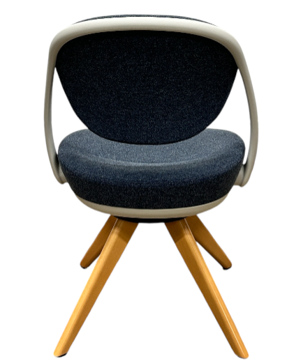 [レンタル] オカムラ Parabel（パラベル）シリーズ スタンダードタイプ 木4本脚ナチュラル ライトグレージュボディー 8CBAYL FXW4 オフィスチェア - 4