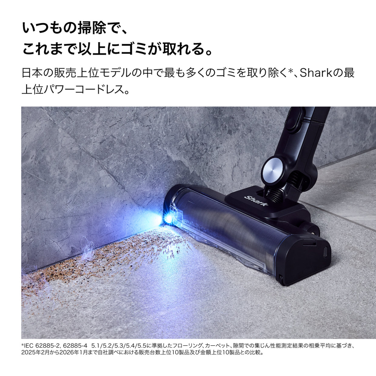 Shark（シャーク）POWER CLEAN 360 PRO IW5271J 床際のゴミを吸引するヘッド - 3