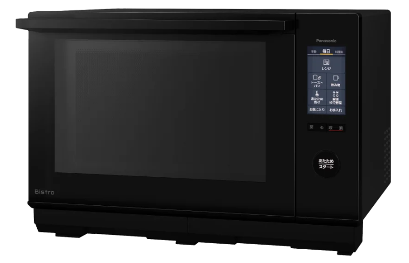 [レンタル] [25L]パナソニック ビストロ NE-BS6C スチームオーブンレンジ ブラック - 2