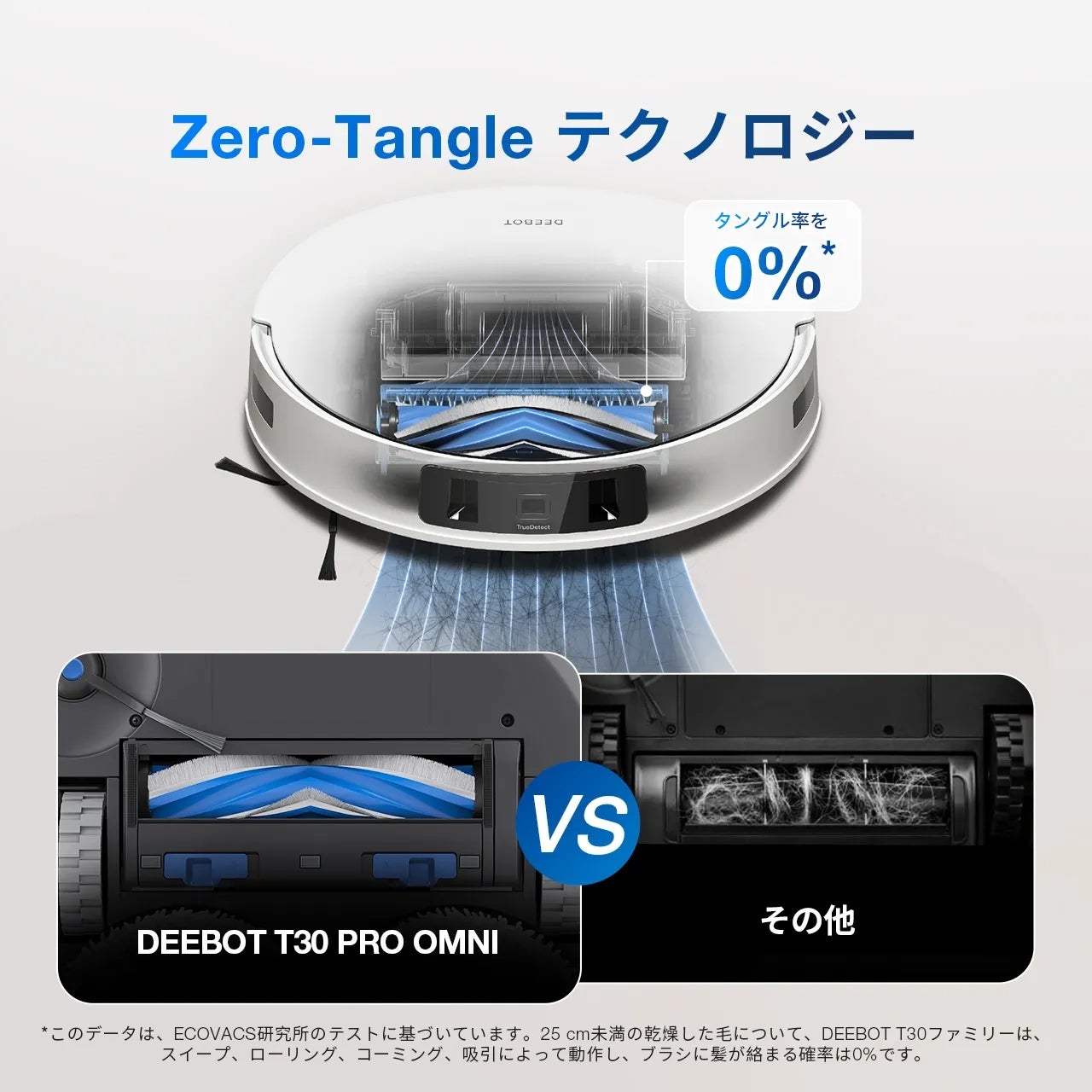 [レンタル] ECOVACS DEEBOT T30 PRO OMNI ロボット掃除機 - 7