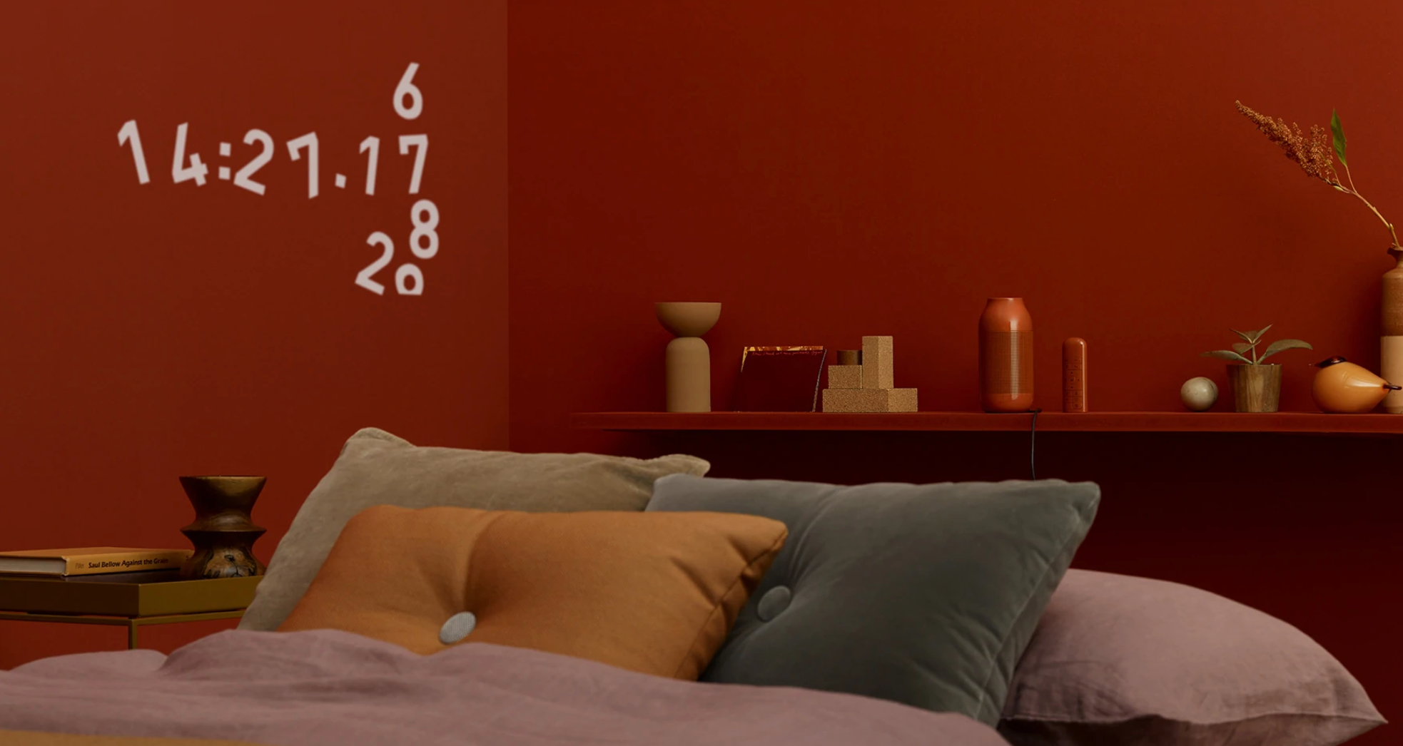 Aladdin Vase オレンジ PA21AV01JXXJ レンタル] popIn スマートライト型プロジェクター Aladdin Vase