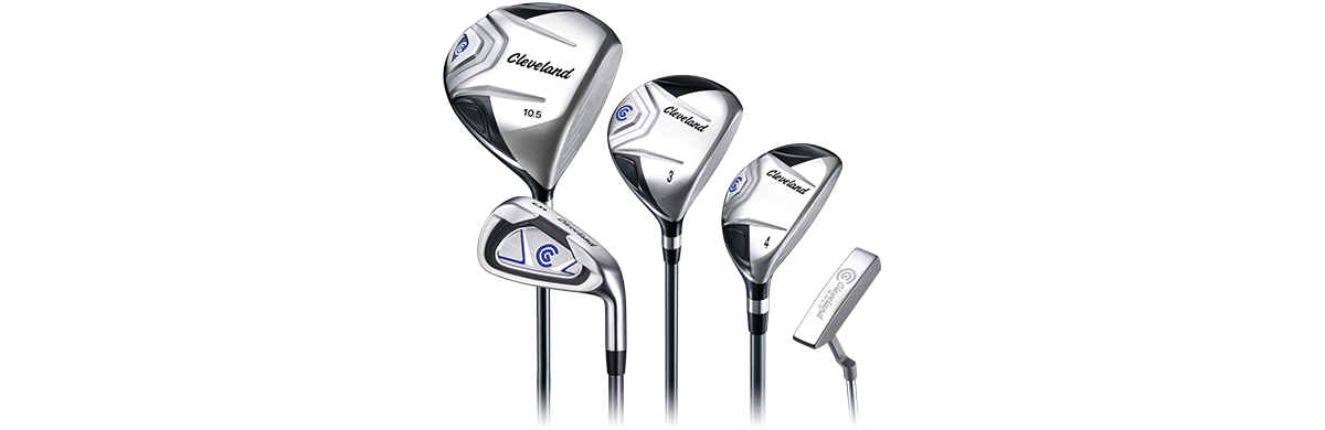 [レンタル] ゴルフ初心者セット メンズ 右用 クリーブランド 11本セット キャディバック付 ゴルフクラブ/硬め(S) - 4