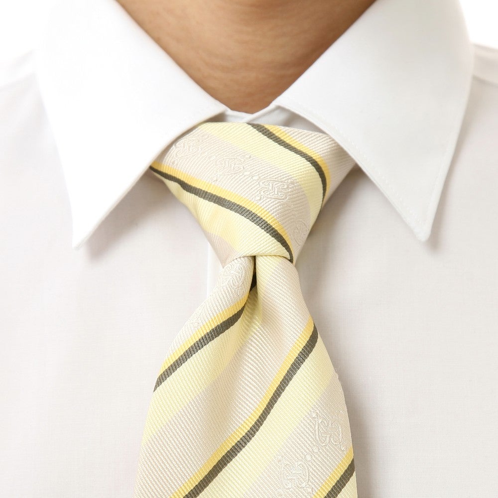 [レンタル] グッチ メンズネクタイ シルク イエロー ストライプの宅配レンタル - 2
