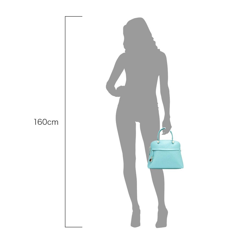 [レンタル] レディース フルラ パイパー ドームシルエット ハンドバッグ - 5