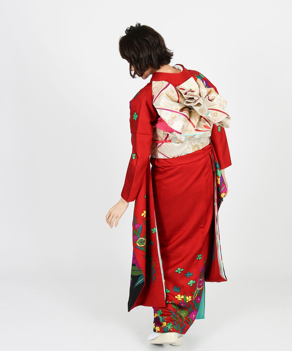 [レンタル] 【対応身長150-165cm】レンタル振袖フルセット-891の宅配レンタル - 7