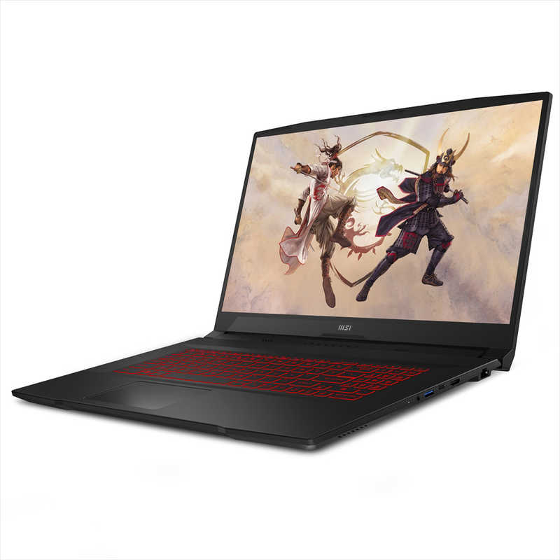 MSI(エムエスアイ)Katana-GF76(Core i7-12700H/GeForce RTX 3070Ti/17.3型/16GB DDR4/1TB M.2 NVMe SSD/144Hz) ゲーミングノートパソコン