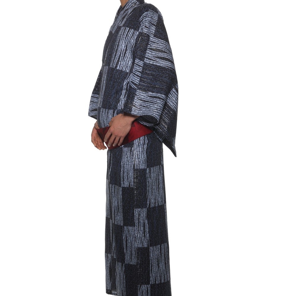 [レンタル] リョウコ・キクチ(R.KIKUCHI) メンズ浴衣 フルセット 市松 身長目安175cmの宅配レンタル - 2