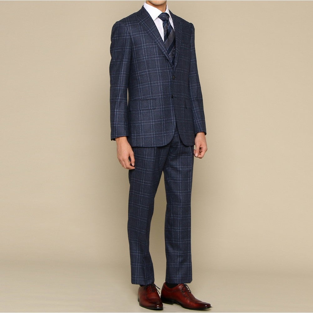 [レンタル] ビームス ウィンドペン メンズスーツ2点セット(ジャケット+パンツ)の宅配レンタル - 6