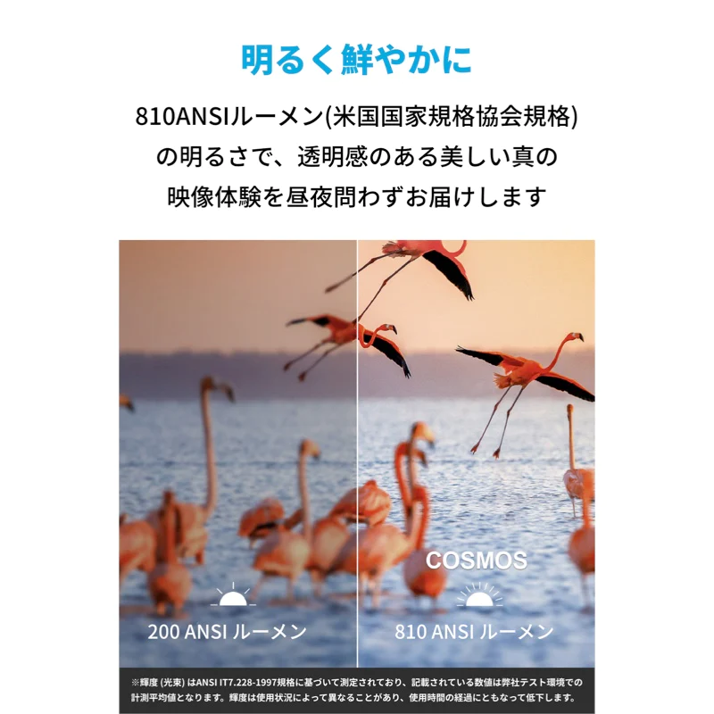 [レンタル] Anker Nebula Cosmos ホームプロジェクター - 7