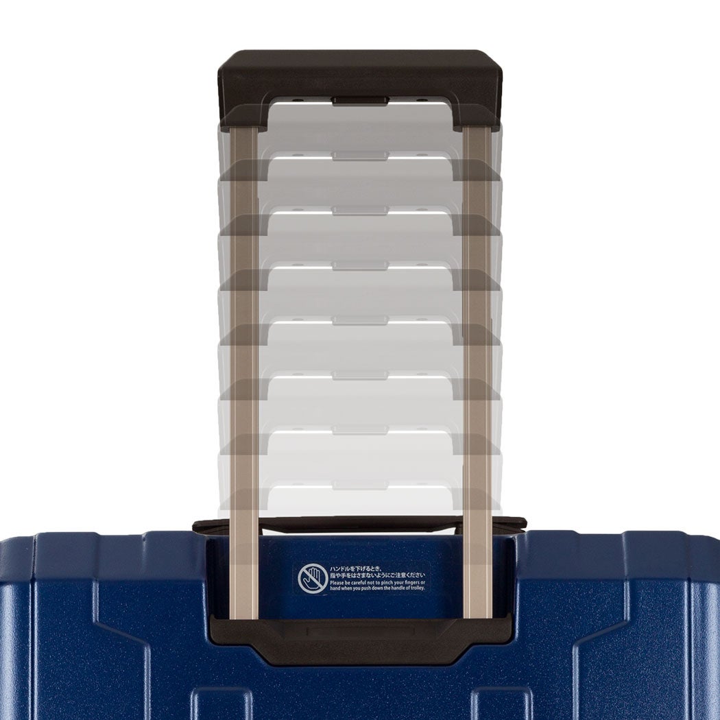 [レンタル] [1-3泊向けサイズ]LEGEND WALKER 5205 ブルーホエール 37L/拡張時48L ハードスーツケースの宅配レンタル - 9