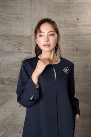 [レンタル] BELINDA DE CAPRIS ノーカラーAラインジャケット テーパード2P レディーススーツの宅配レンタル - 7