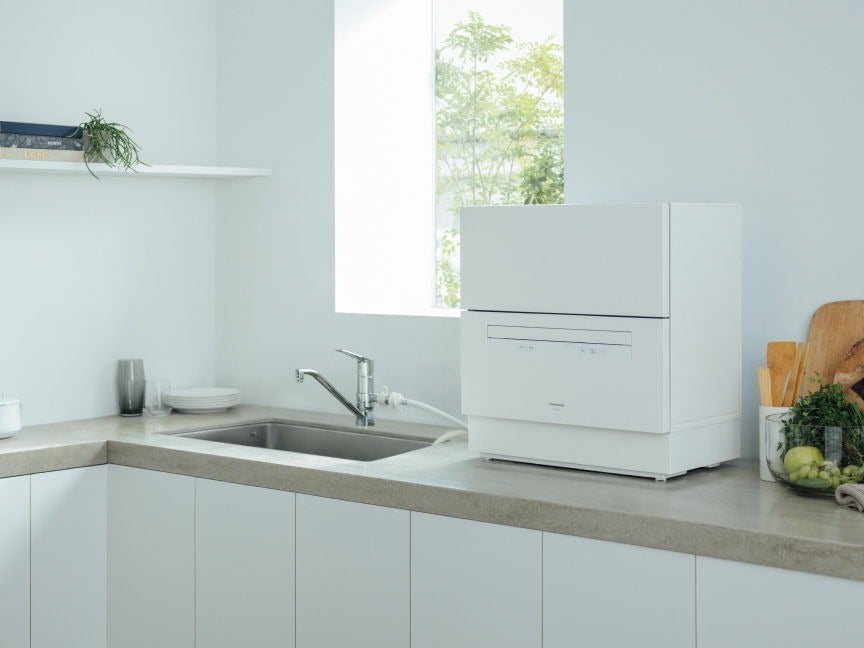 [レンタル] [～食器40点]パナソニック 食器洗い乾燥機 NP-TA5 分岐水栓対応 5人分 - 3