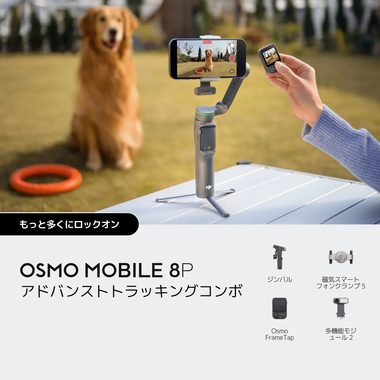 [レンタル] DJI Osmo Mobile 8P スマートフォン用ジンバル - 9