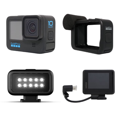GoPro HERO10 モジュラーセット(防水ハウジング付き)