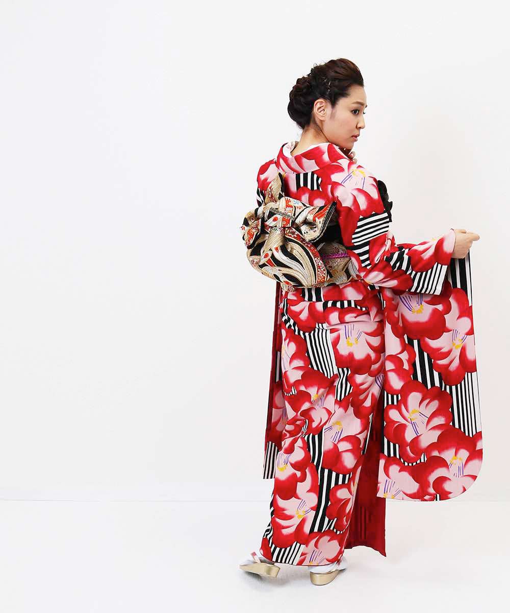 [レンタル] 【対応身長148-168cm】レンタル振袖フルセット-764の宅配レンタル - 10