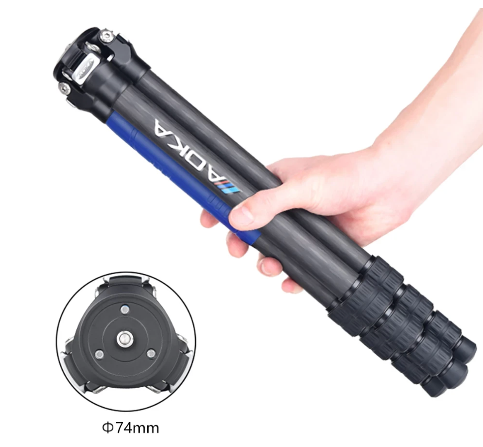 [レンタル] AOKA エクスプローラー三脚 カーボン 4段 KF254C＋BH33 - 2