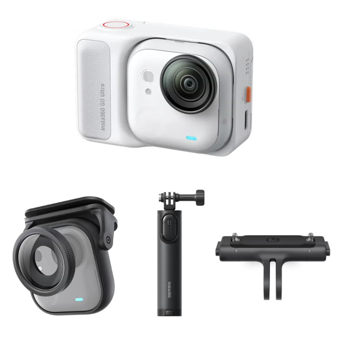 Insta360 GO Ultra ファミリーキット アクションカメラ ホワイト