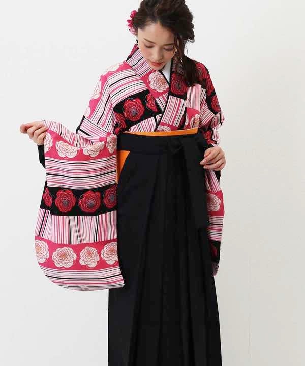 [レンタル] 【対応身長157cm～165cm】卒業式 袴 レンタル フルセット 女性 袴セット-1196の宅配レンタル - 6