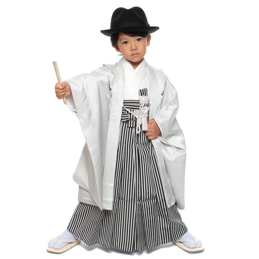 [レンタル] 七五三/節句 袴セット 5歳 男の子 刺繍兜の宅配レンタル - 5