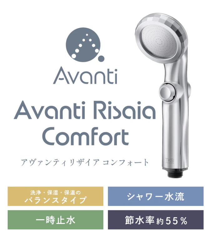 [レンタル] TKS アヴァンティリザイアコンフォート シャワーヘッド - 2