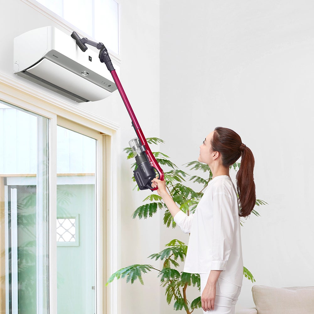 [レンタル] シャープ RACTIVE Air EC-AR3SX サイクロン式コードレススティッククリーナー掃除機 ゴールド - 4