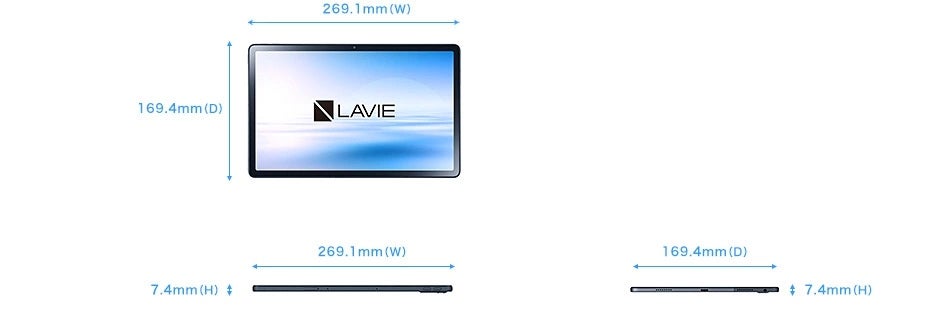 [レンタル] NEC(エヌイーシー) LAVIE Tab T11 Androidタブレット 11.5型ワイド PC-TAB11202 - 9