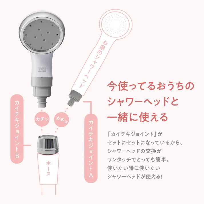 [レンタル] TKS ピュアラスフィニッシュミスト・スターターキット シャワーヘッド - 4