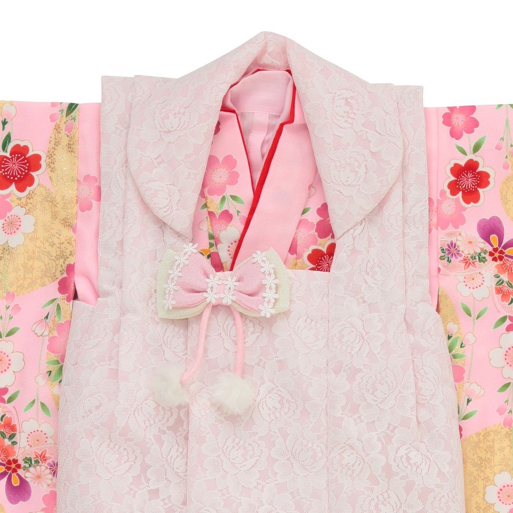 七五三/節句 被布セット 3歳女の子 彩り 舞桜