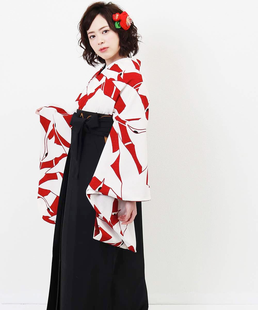 [レンタル] 【対応身長157cm～165cm】卒業式 袴 レンタル フルセット 女性 袴セット-871の宅配レンタル - 14