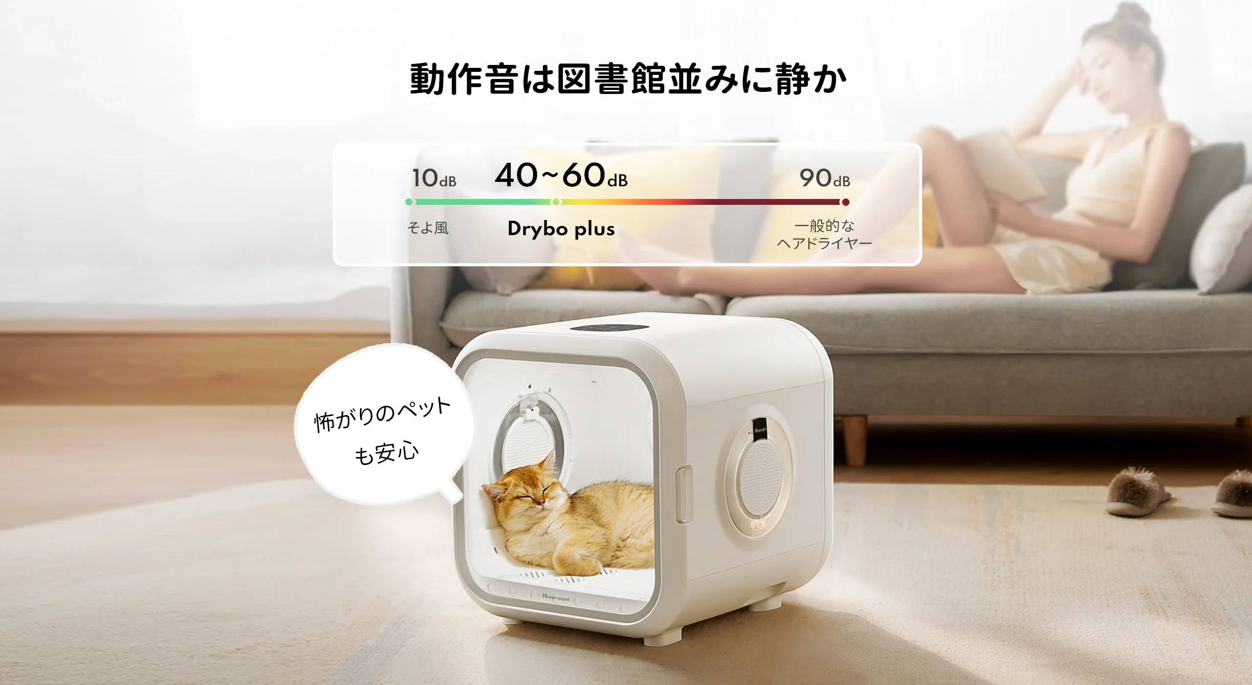 【超美品】Drybo Plus ペット用 ドライヤーハウス Homerunpet pd50_grande.jpg?v=1722410933