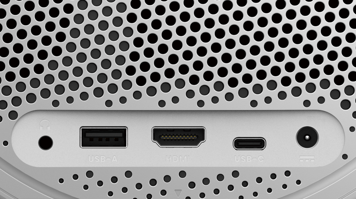 BenQ 天井シアタープロジェクター GV32 接続端子 USB-A HDMI USB-C - 8