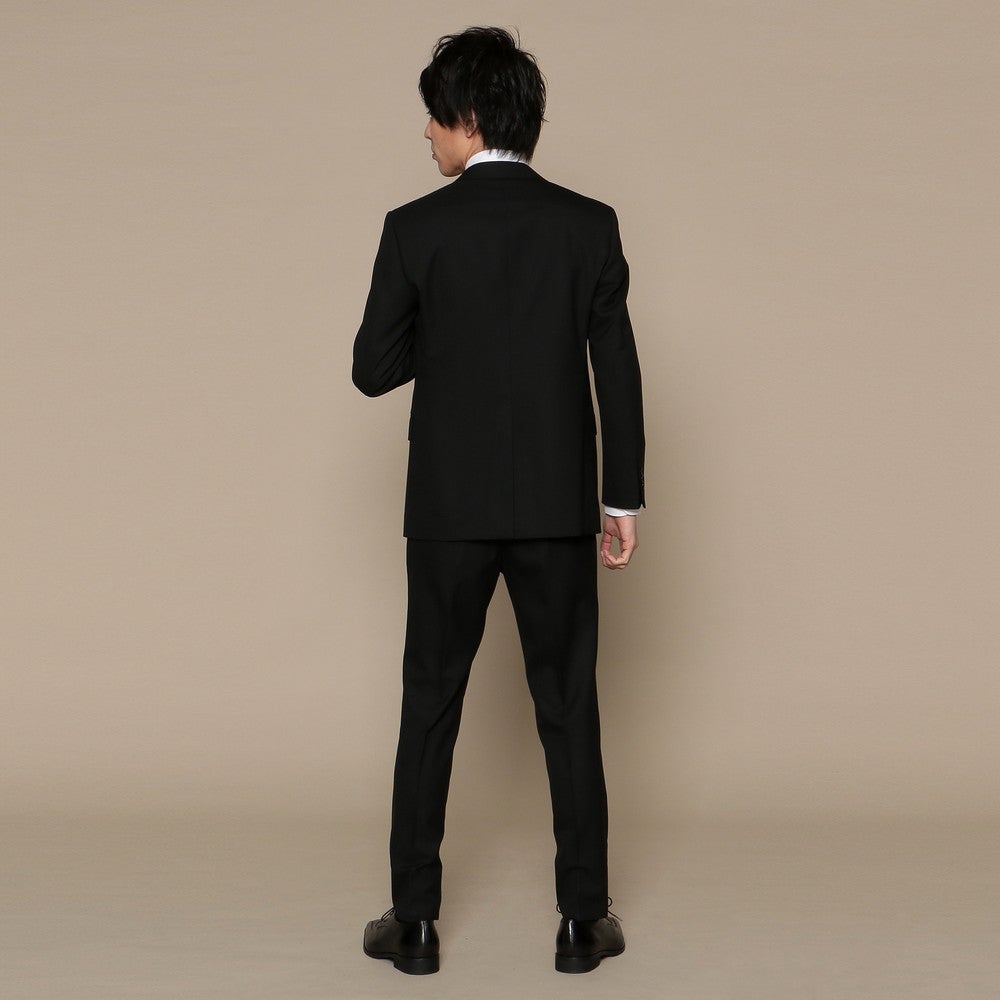 [レンタル] ユナイテッドアローズ シャドーストライプ メンズスーツ2点セット(ジャケット+パンツ) ブラックの宅配レンタル - 3