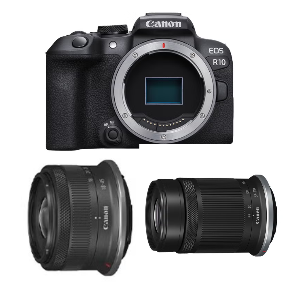 [レンタル] CANON EOS R10 ダブルズームキット ミラーレス一眼