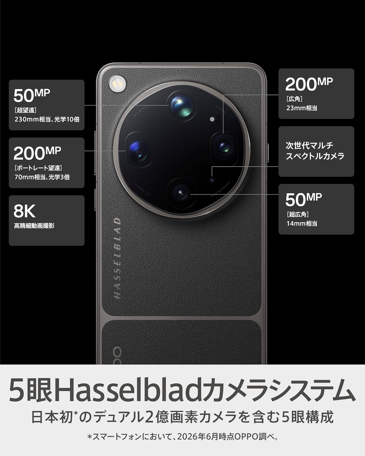 [レンタル] OPPO(オッポ) Find X9 Ultra SIMフリー スマートフォン - 4