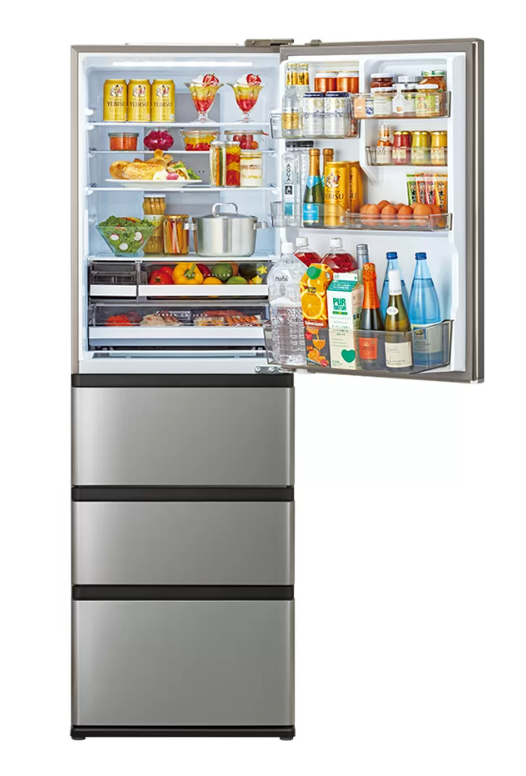 [レンタル] [458L][ファミリー向け][右開き]アクア AQR-V46R DELIE＋ 冷凍冷蔵庫 - 6