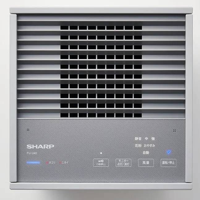 [レンタル] SHARP（シャープ） 空気清浄機 プラズマクラスター7000 FU-U40 空気清浄機（空気清浄～18畳） - 3