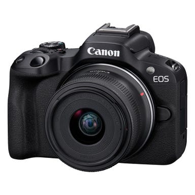 CANON EOS R50 RF-S18-45 IS STMレンズキット ミラーレス一眼 ブラック