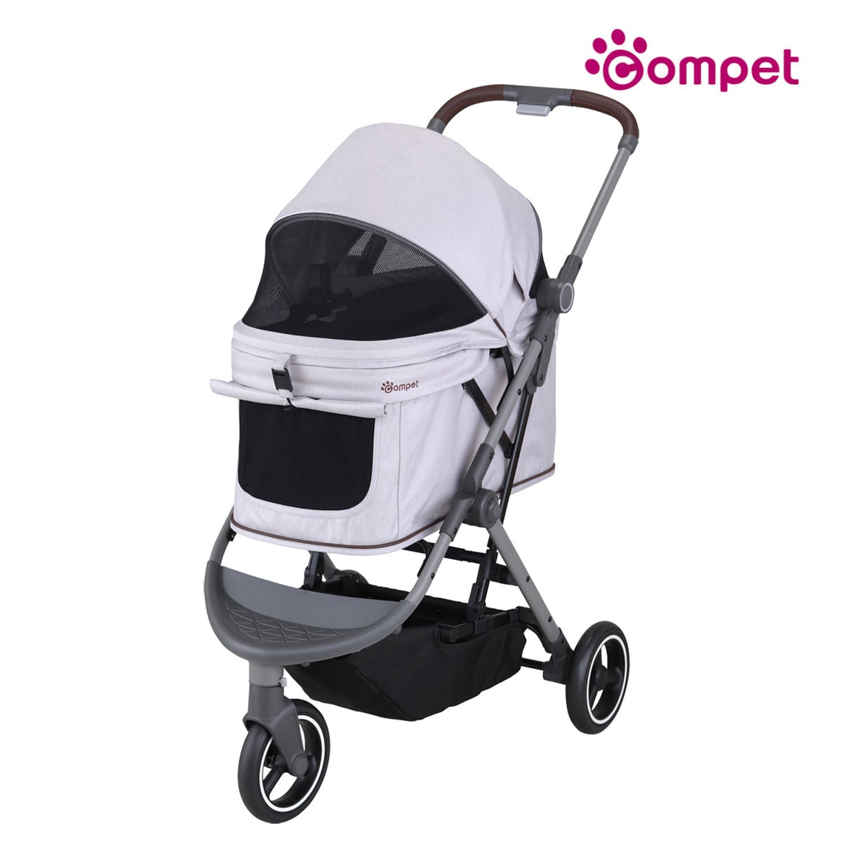 [レンタル] コンビ ペット用カート ルルテイル グレー