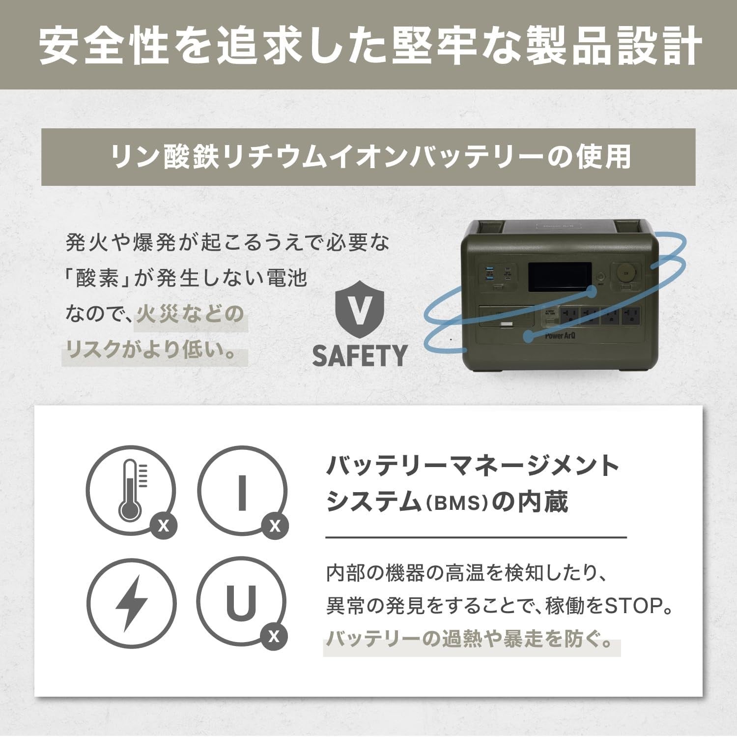[レンタル] 加島商事 PowerArQ S10 Pro ポータブル電源（1024Wh） - 12